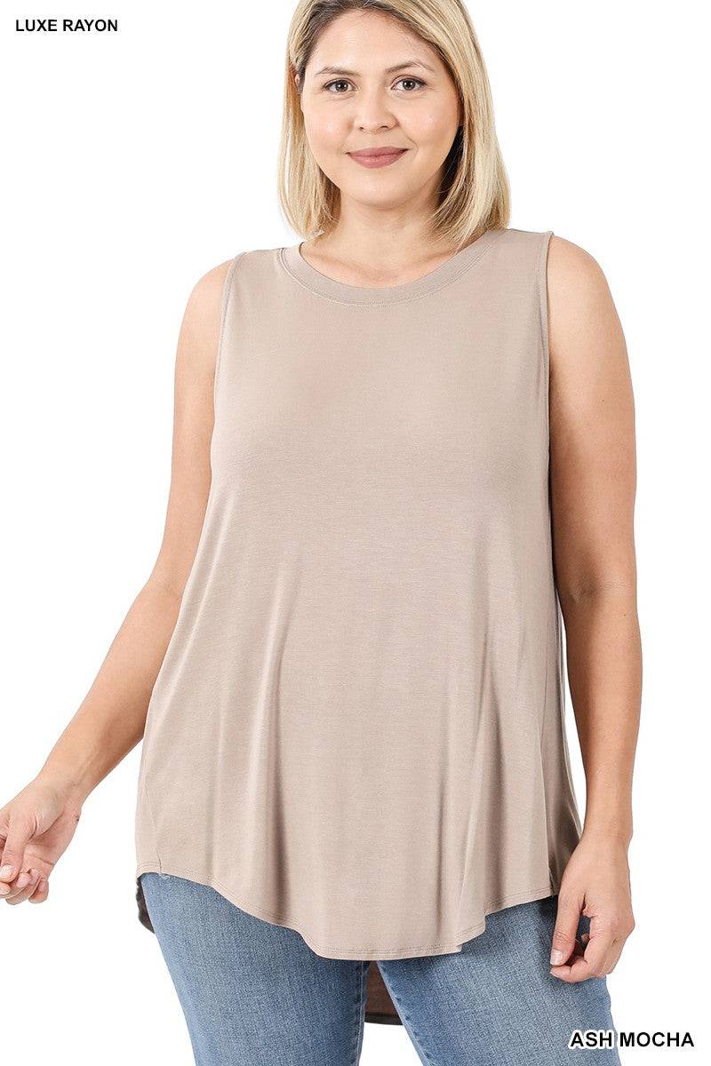Zenana- Tank Tops Plus Size