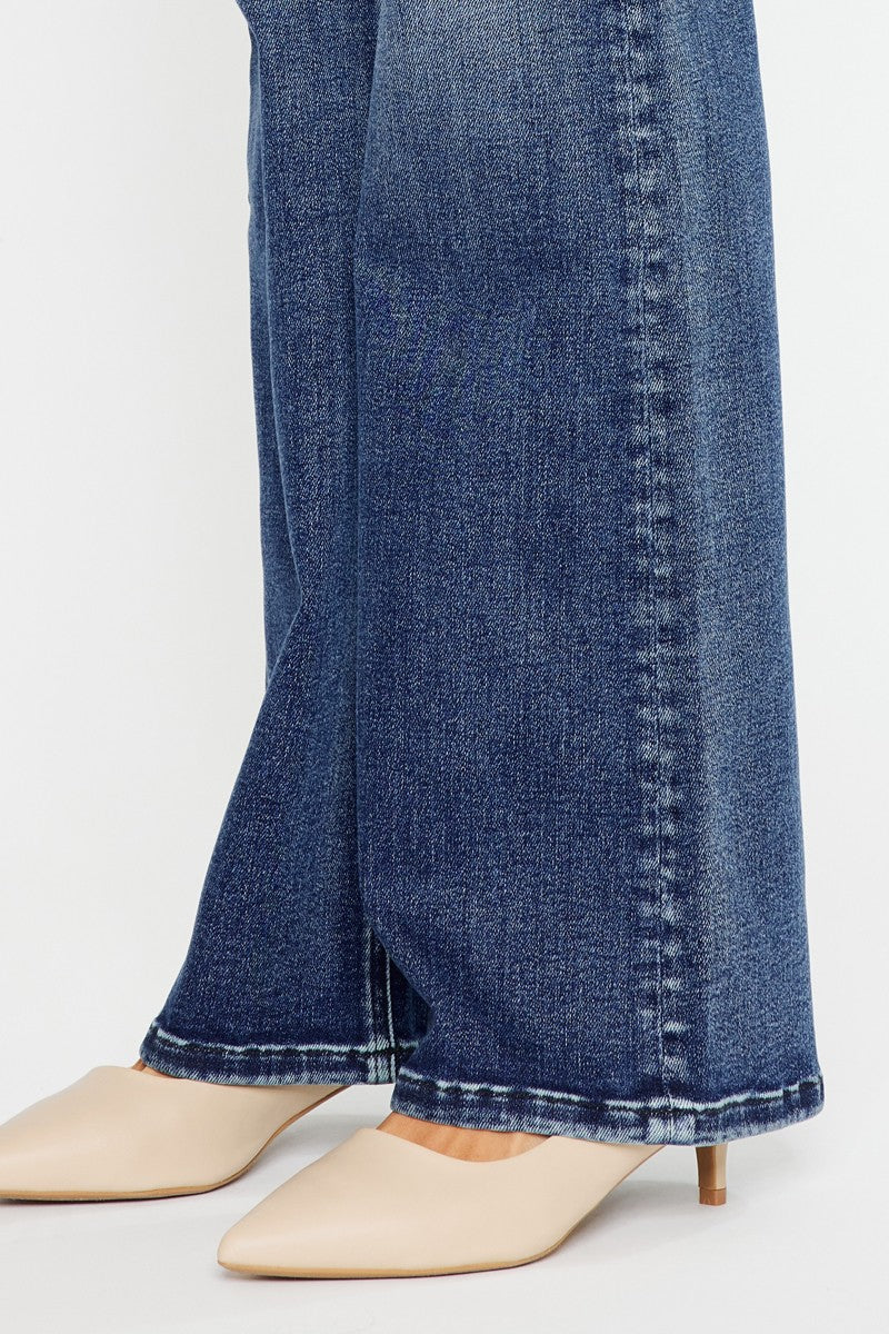 Kan Can- Onyx Essentials Ultra High-Rise Wide Flare Jeans