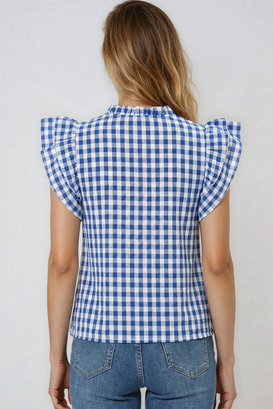 Gingham Blouse