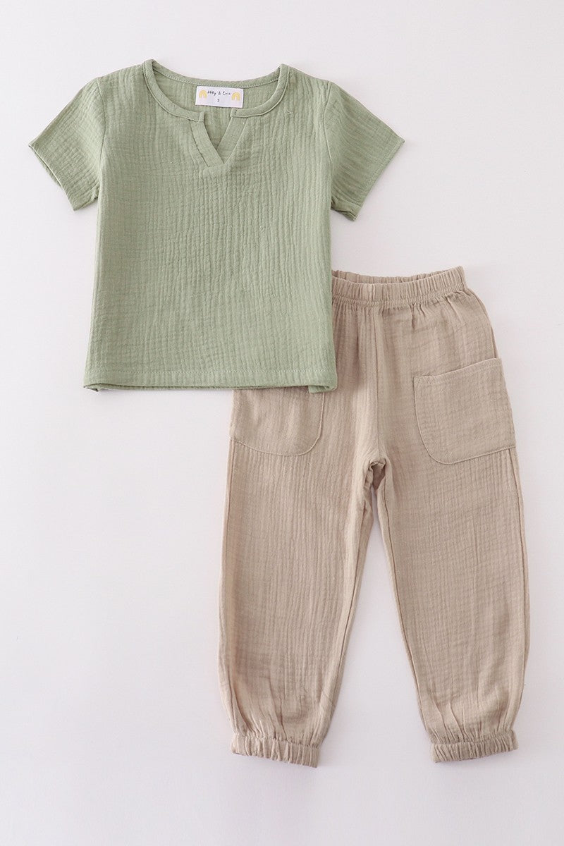 Muslin Boy Set