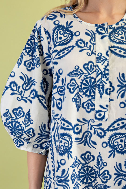 The Coastal Charm Shift Dress