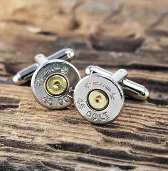 45 Colt Bullet Cufflinks Starline