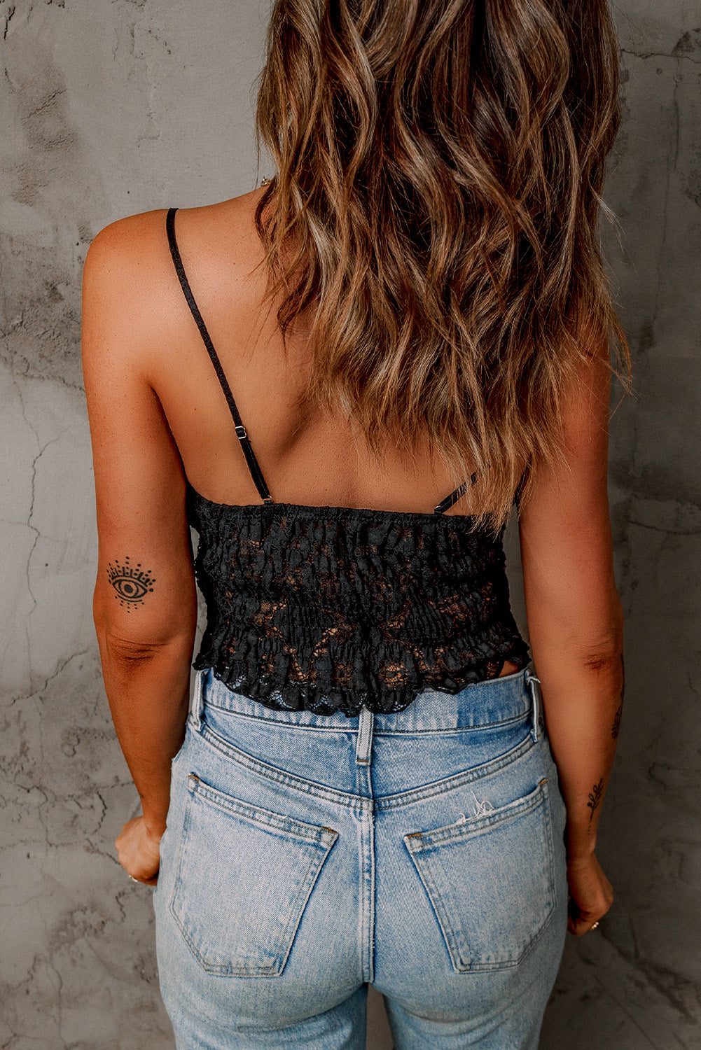 Lace Crochet Crop Top