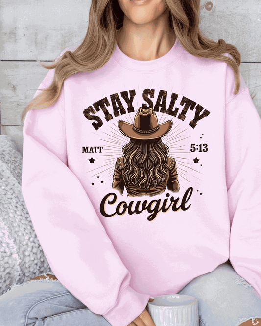 Stay Salty Cowgirl (Matthew 5:13)