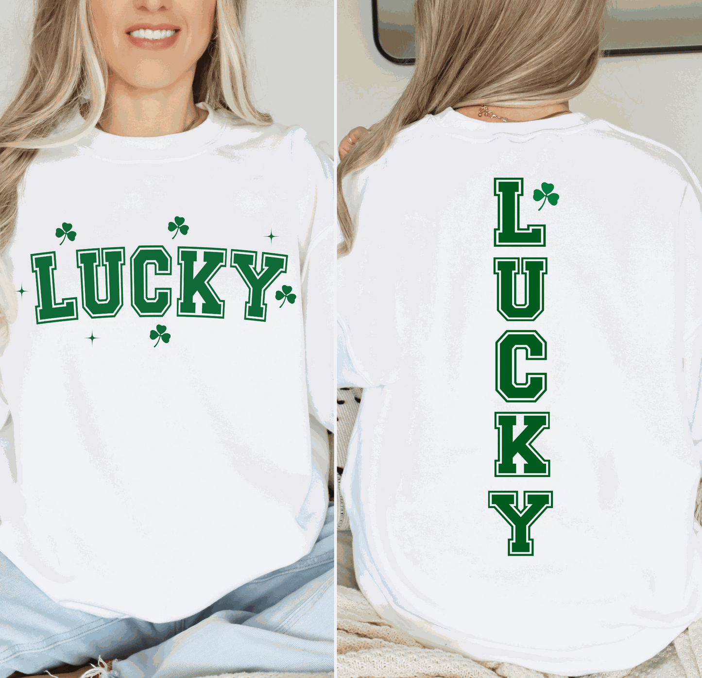 Lucky Graphic Sweatshirt