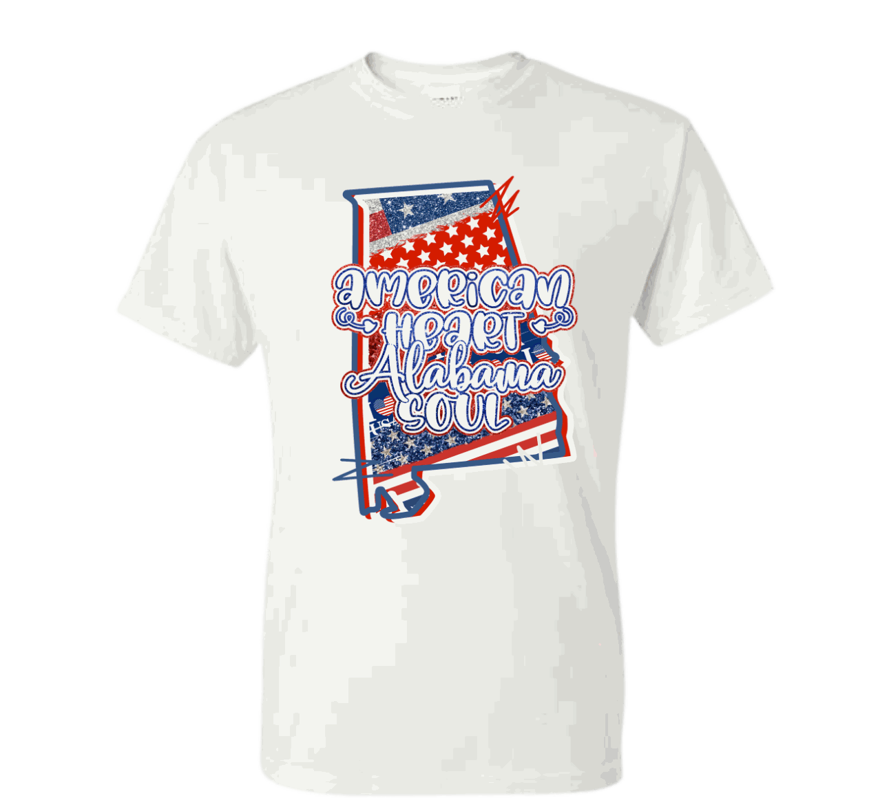 American Heart Alabama Soul shirt showcasing southern charm and sweet home Alabama style