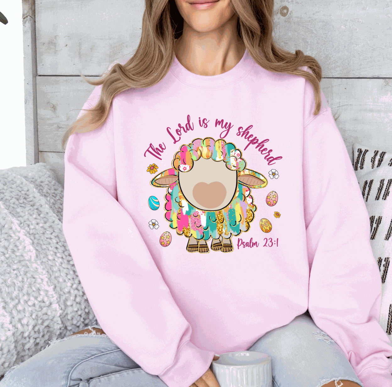 The Lord Is My Shepherd (Psalm 23:1) Colorful