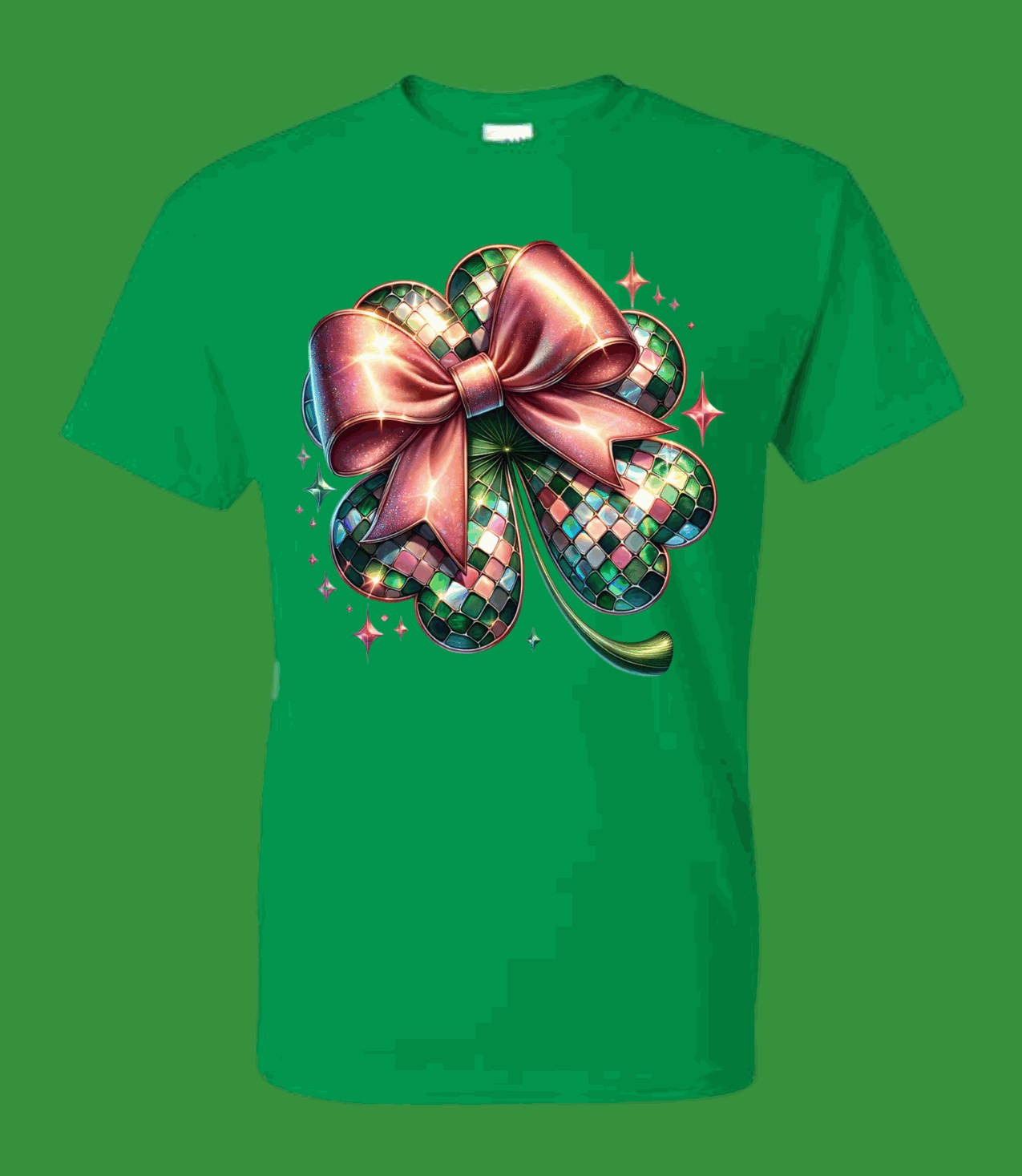 Shamrock Disco Bow