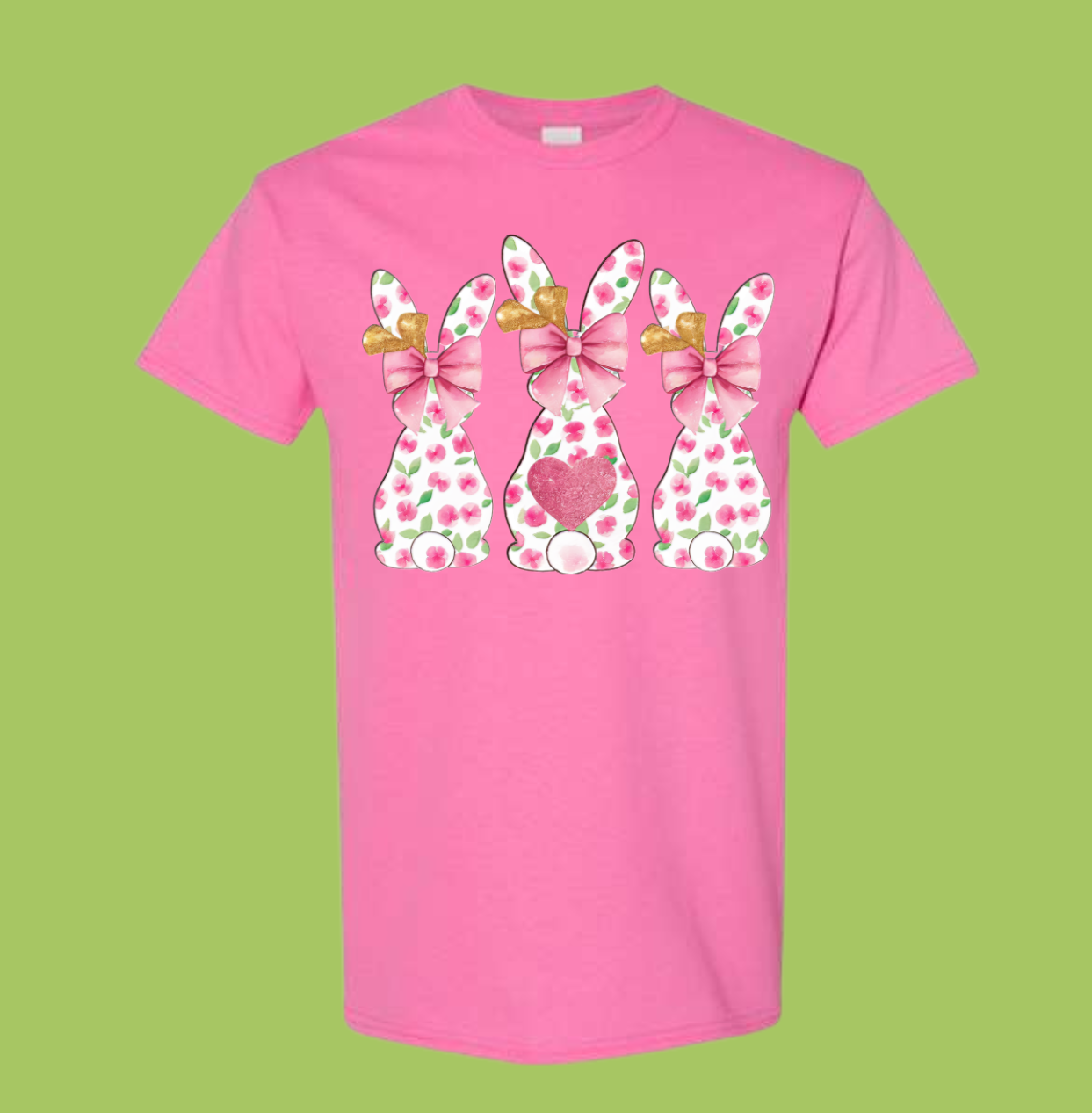 Pink Bunny Trio