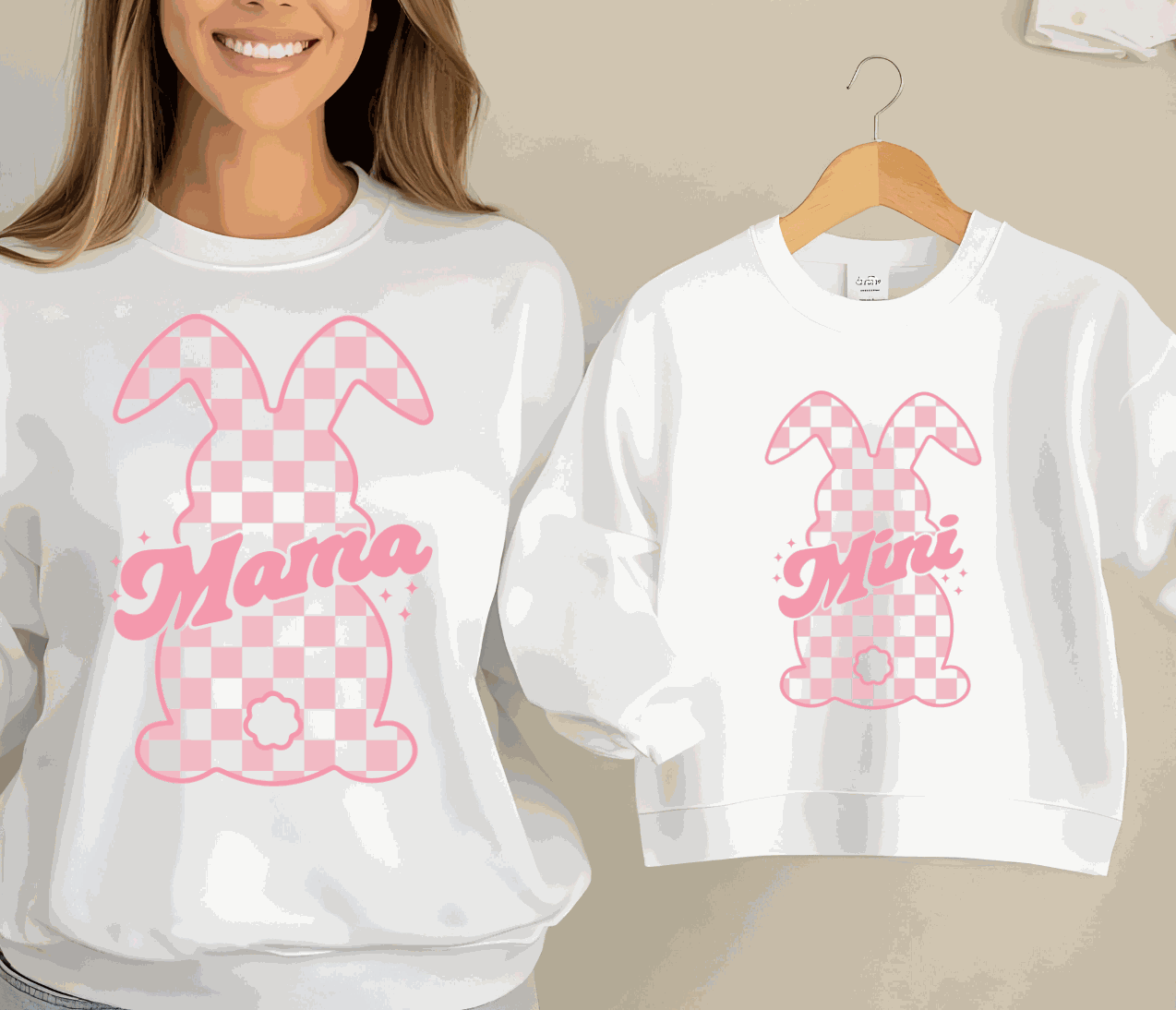 Mini (Checked Bunny)