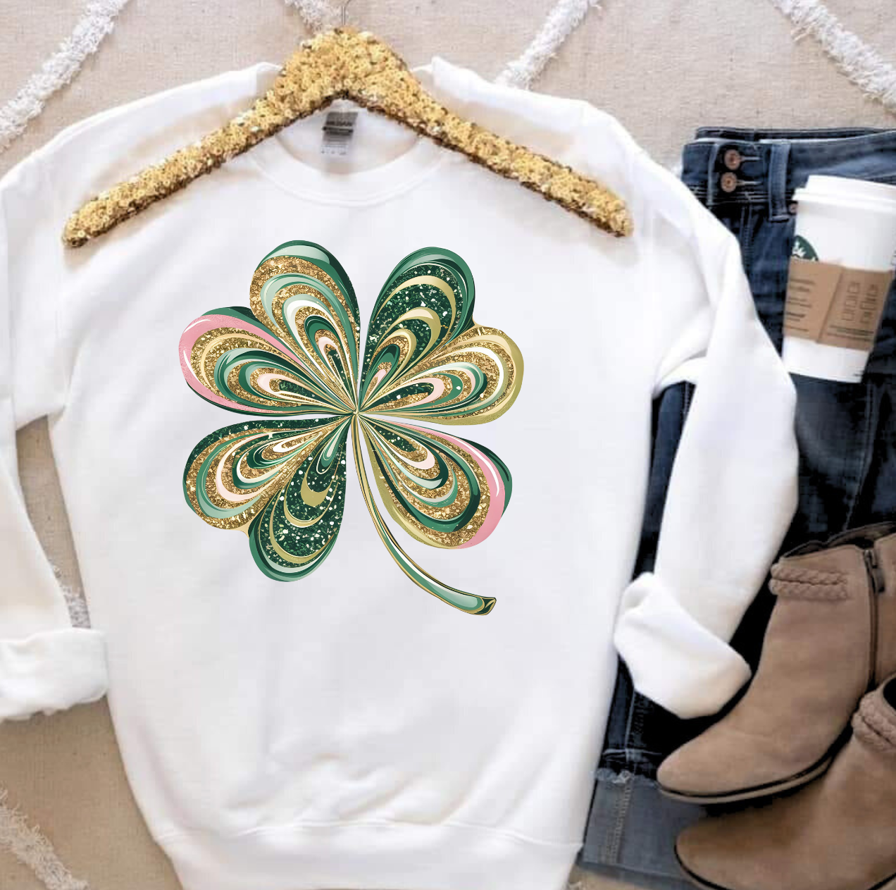 Swirl Shamrock