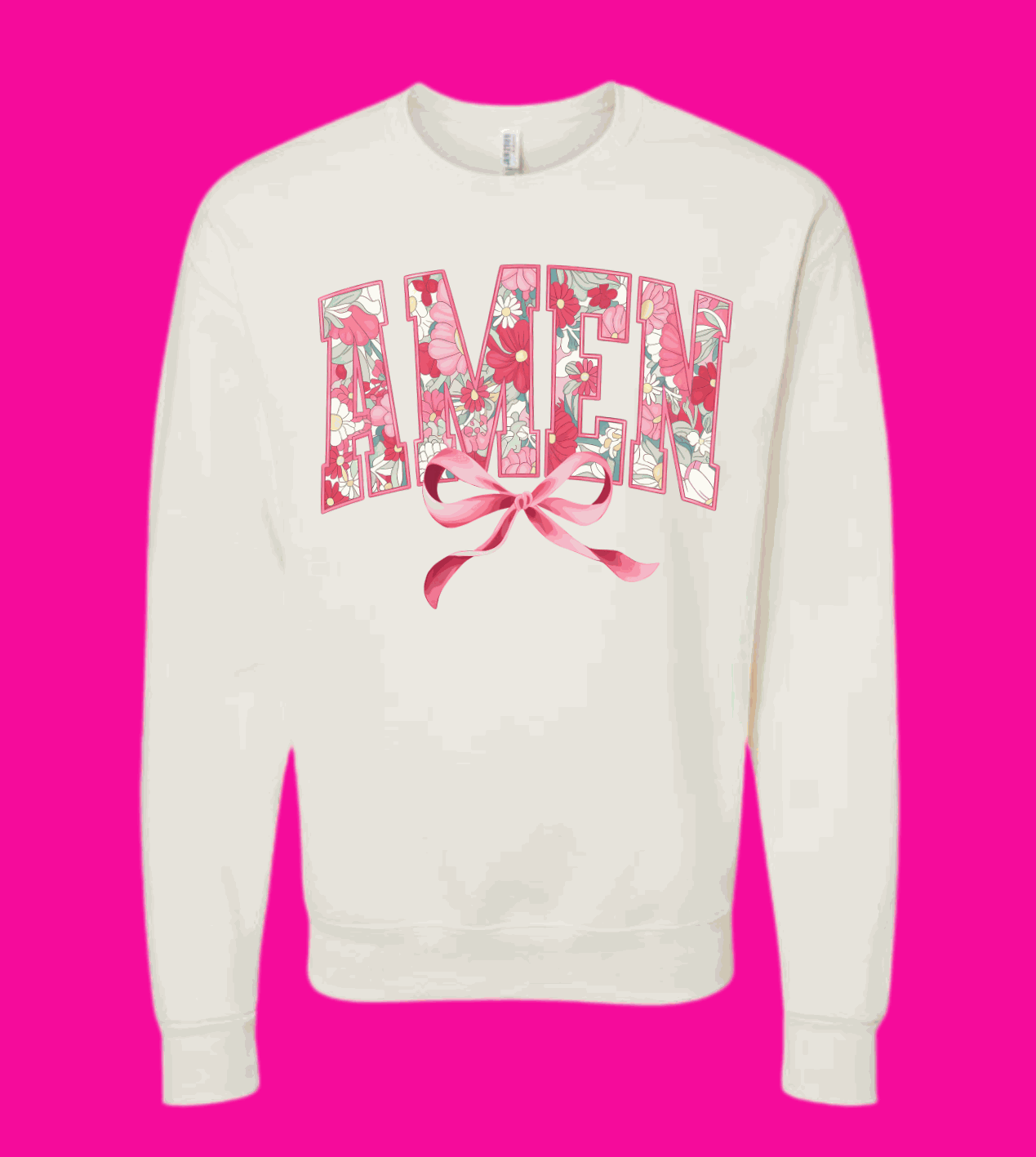 Amen With Pink Ribbon