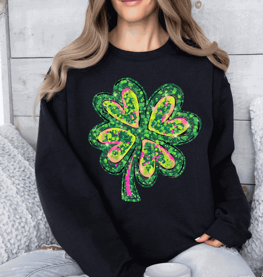 Happy Four Leaf Clover