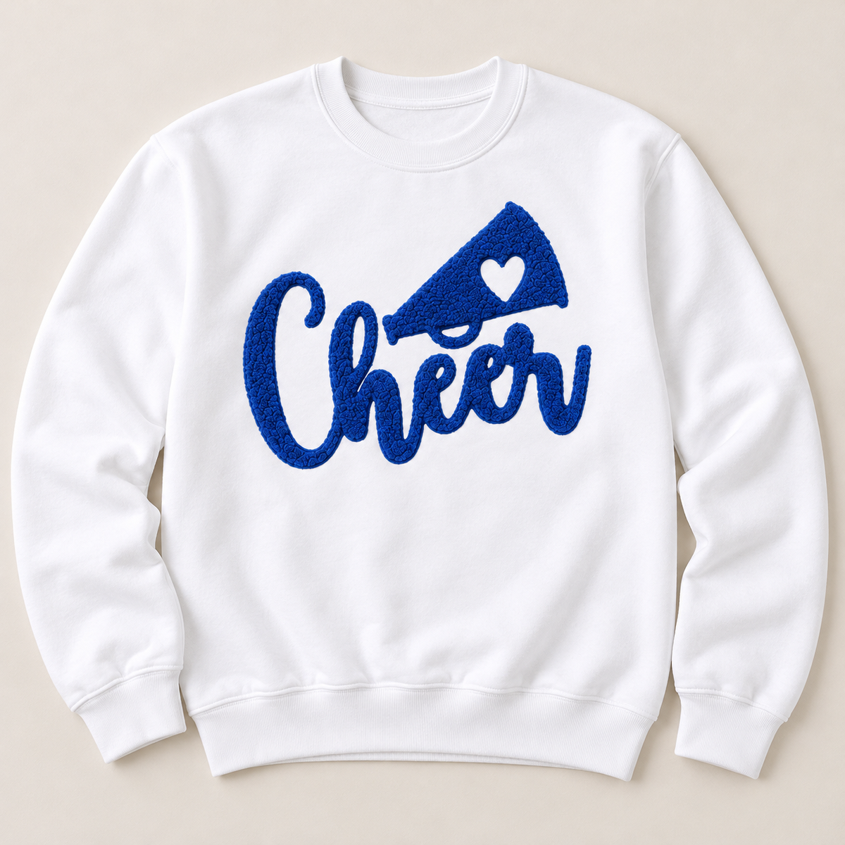 Royal Blue Cheer Megaphone Sweatshirt