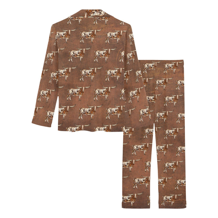 Longhorn Women's Western Pajama Set