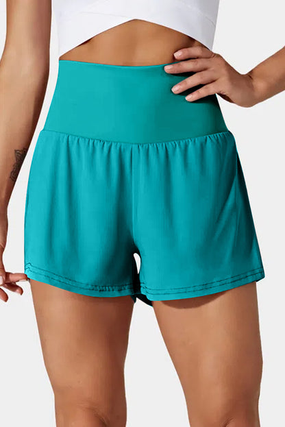 Skobeloff Pocketed High Waisted Swim Shorts