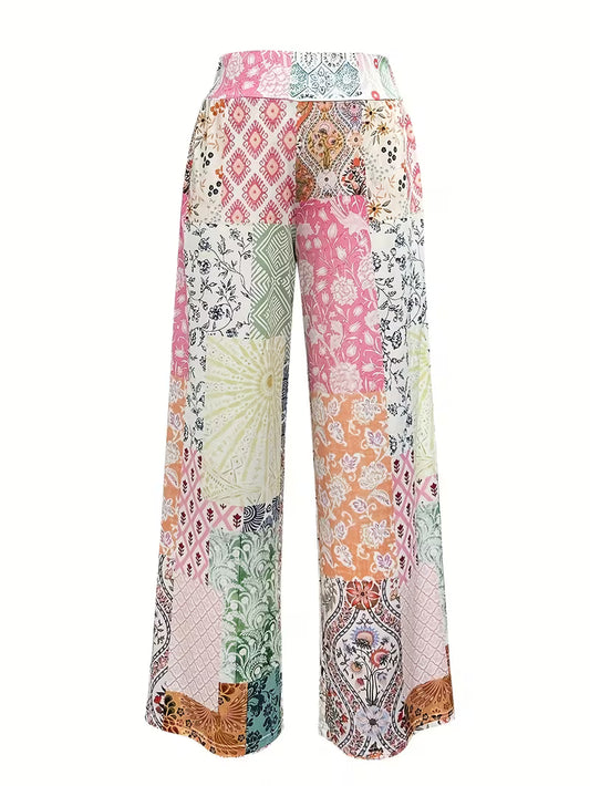 Patchwork Boho Pants