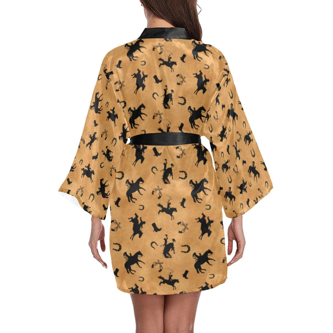 Lucky Western Women's Lounge Kimono Robe