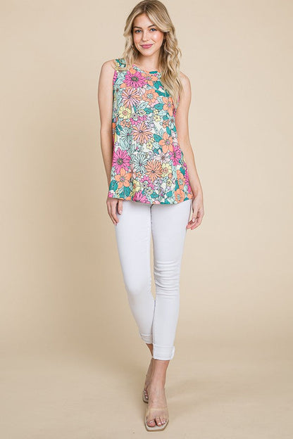 Flowy Summer Casual Tank Top