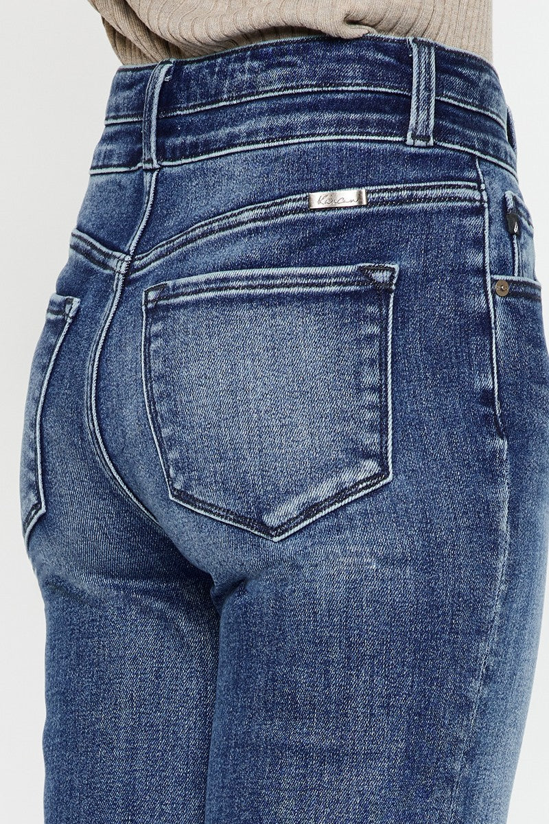 Kan Can- Onyx Essentials Ultra High-Rise Wide Flare Jeans