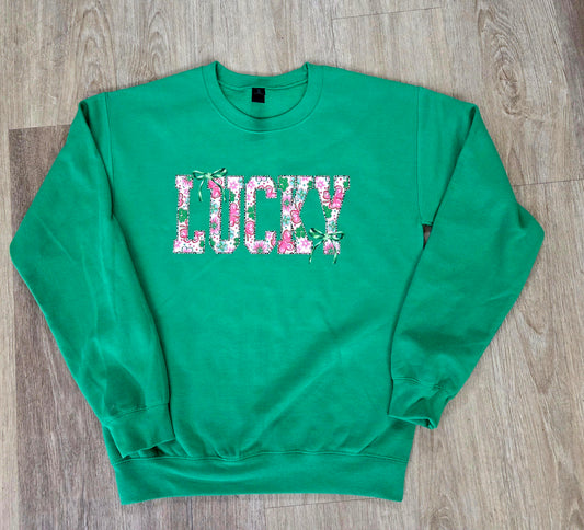 Lucky Graphic Sweatshirt