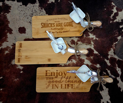 Personalized Charcuterie Board Gift Sets