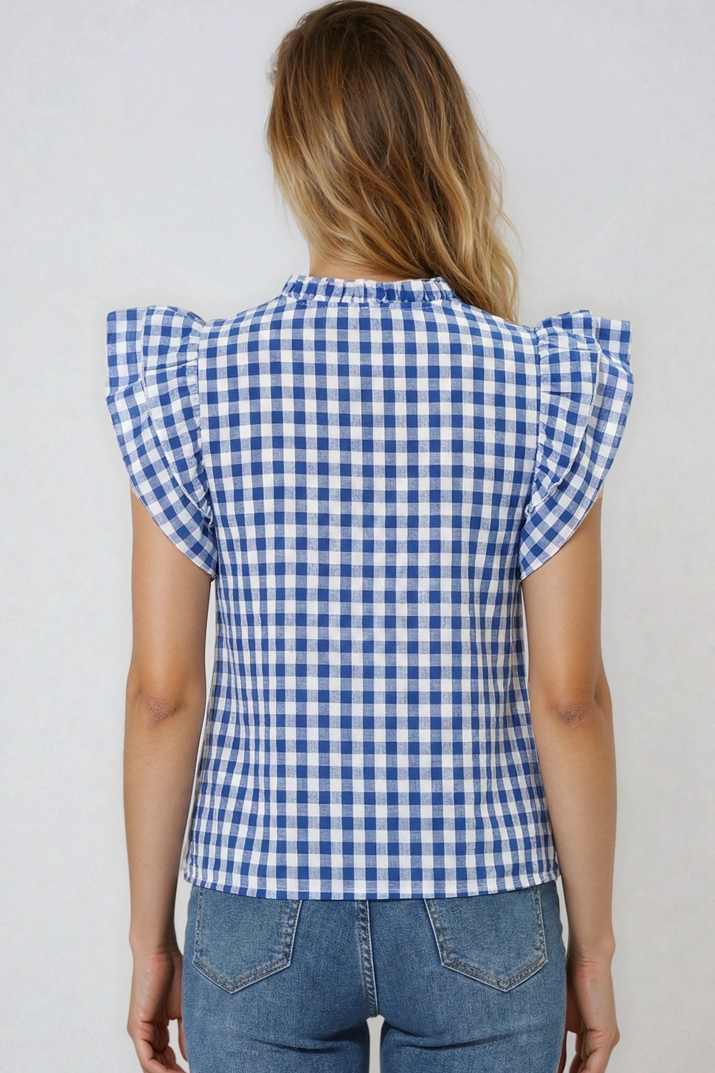 Gingham Blouse