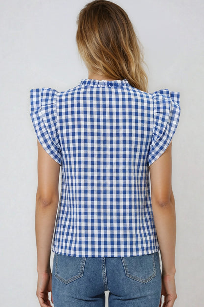 Gingham Blouse