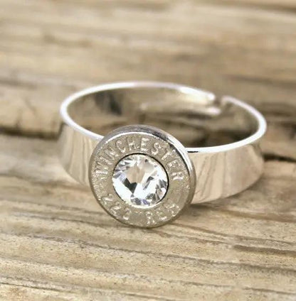 223 Bullet Ring AR-15, Nickel