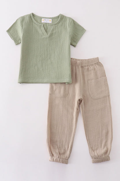 Muslin Boy Set