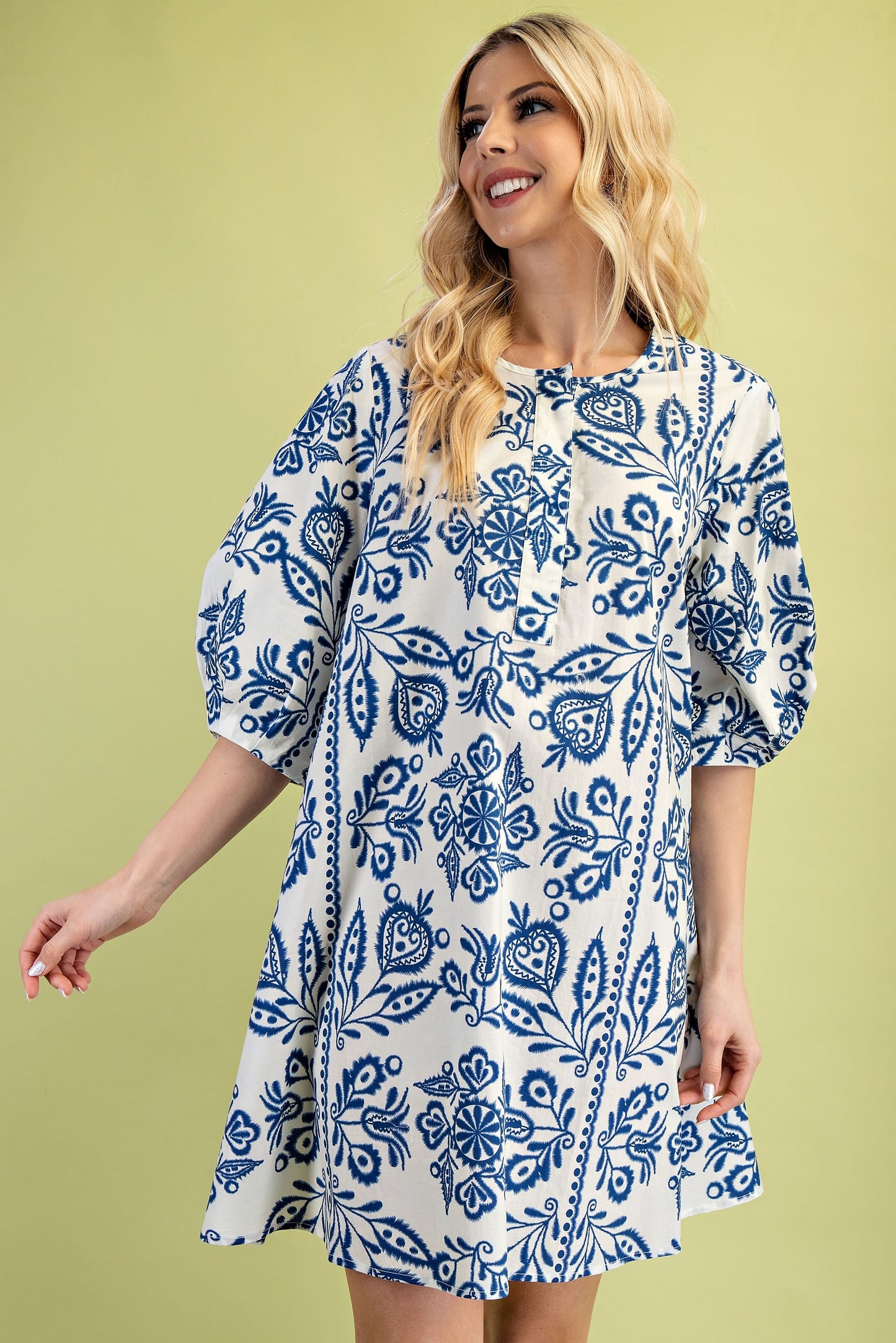 The Coastal Charm Shift Dress