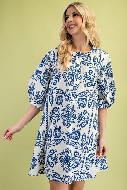 The Coastal Charm Shift Dress