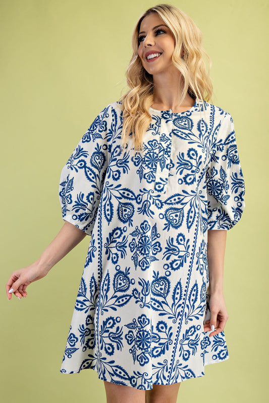 The Coastal Charm Shift Dress