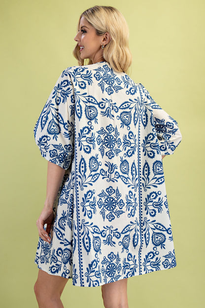 The Coastal Charm Shift Dress