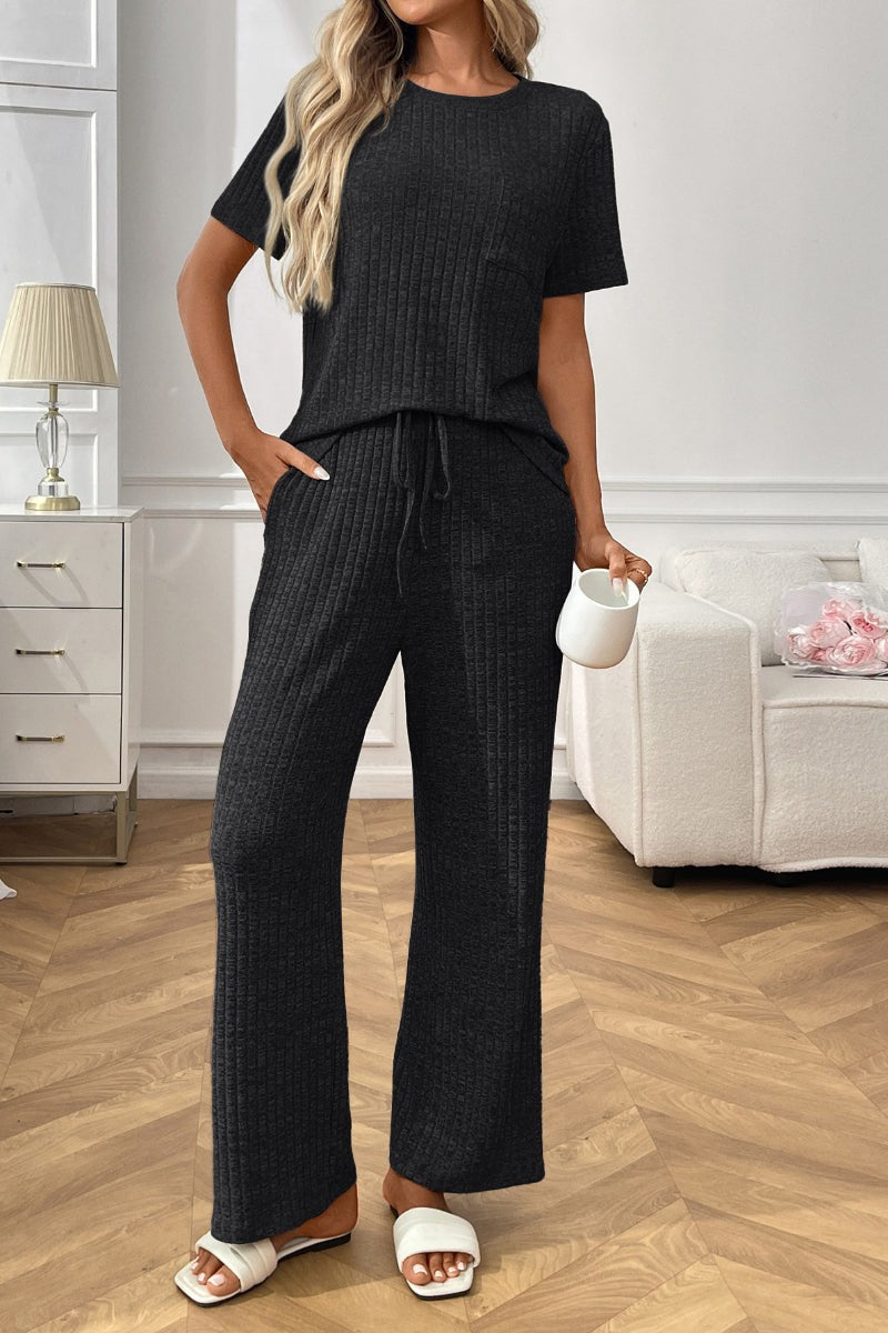 Ribbed Lounge Set