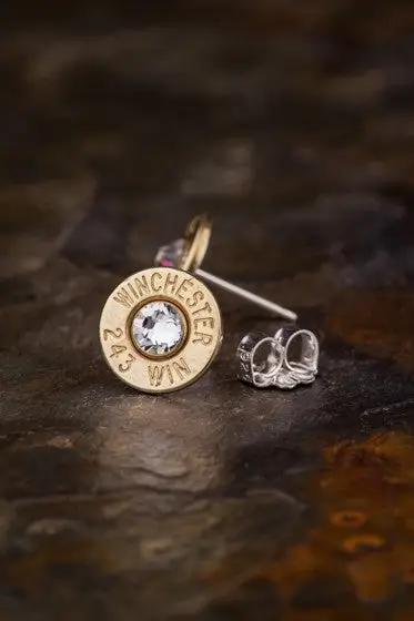 243 Bullet Head Stud Earrings