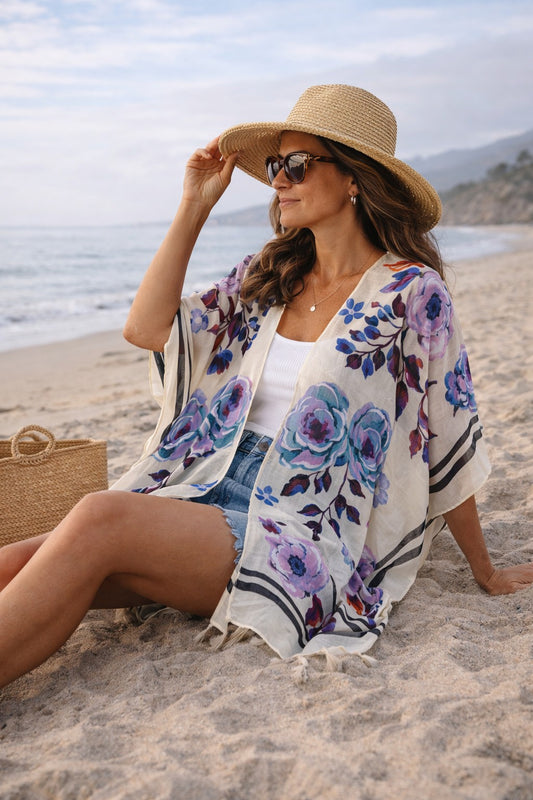 Floral Kimono