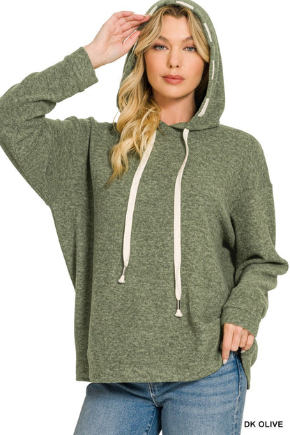 ZENANA- Soft Brushed Hacci Hoodie