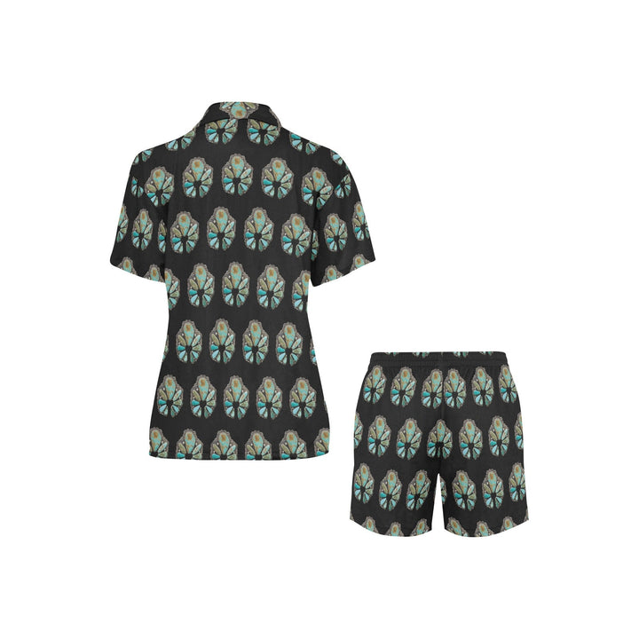 Turquoise Naja Women's Pajama Set
