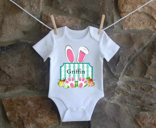 Personalized Easter Bunny (infant and toddler sizes)