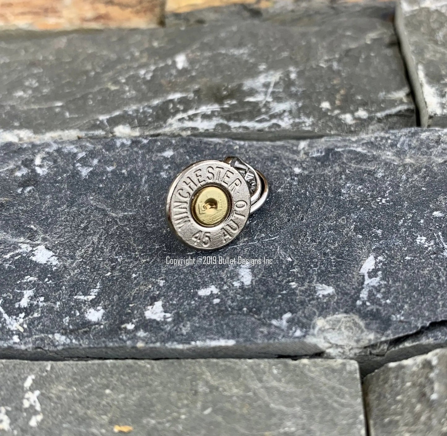 45 Auto Bullet Tie Tack Hat Pin