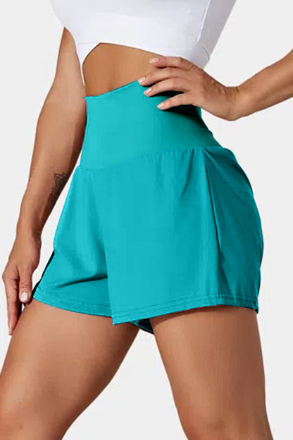 Skobeloff Pocketed High Waisted Swim Shorts