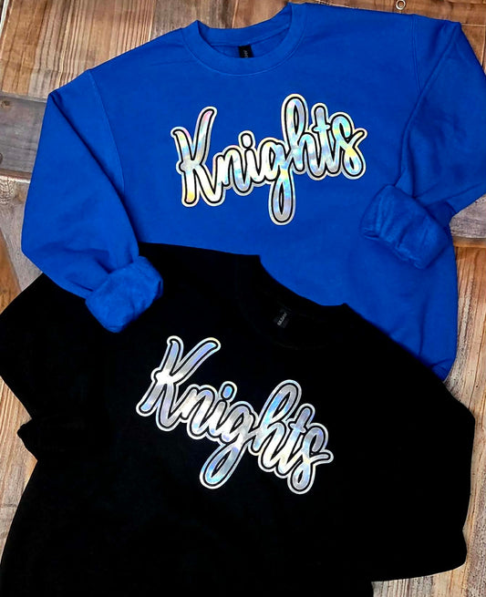 Knights Holographic Crewneck Sweatshirt