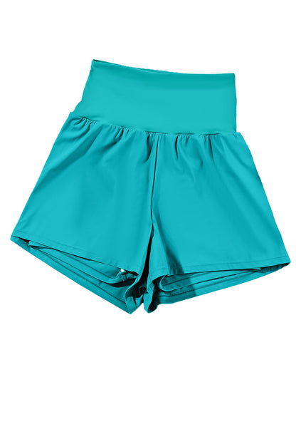 Skobeloff Pocketed High Waisted Swim Shorts