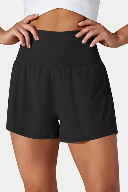 Skobeloff Pocketed High Waisted Swim Shorts