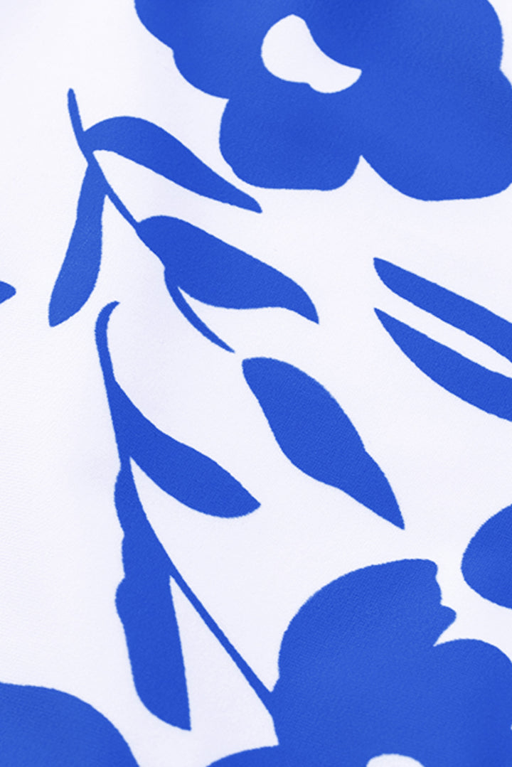 Cheetah Square Neck Sleeveless Leopard Print Tankini Set