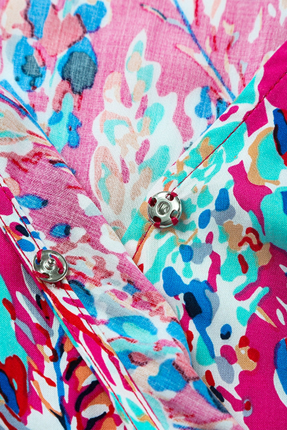 Rose Boho Abstract Print Wrap