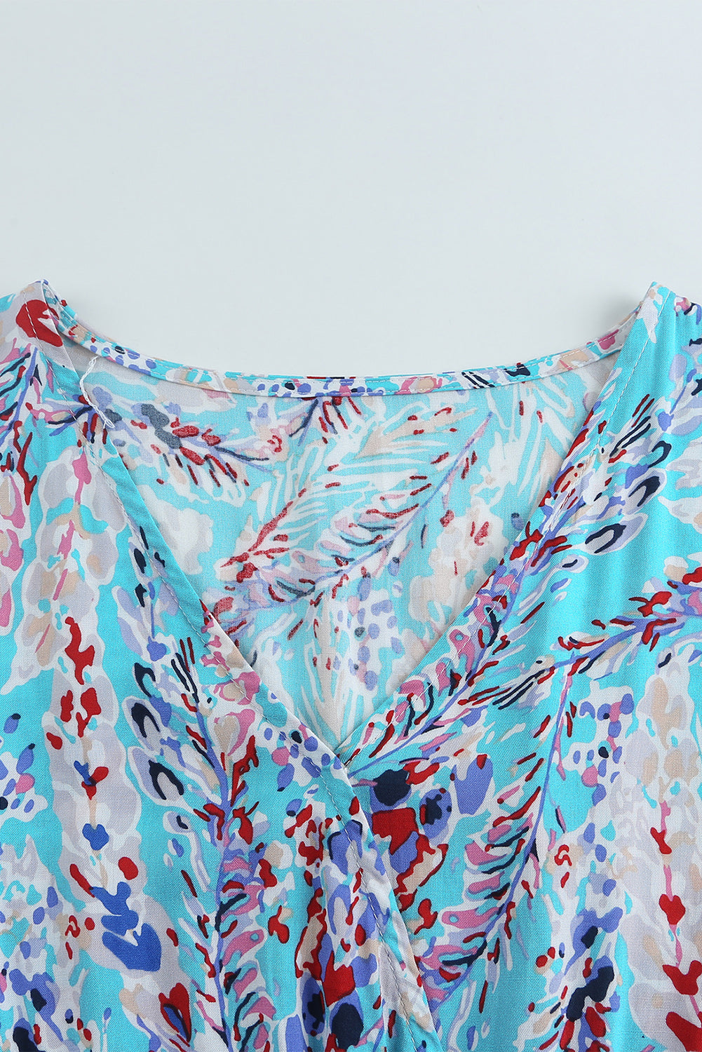 Rose Boho Abstract Print Wrap