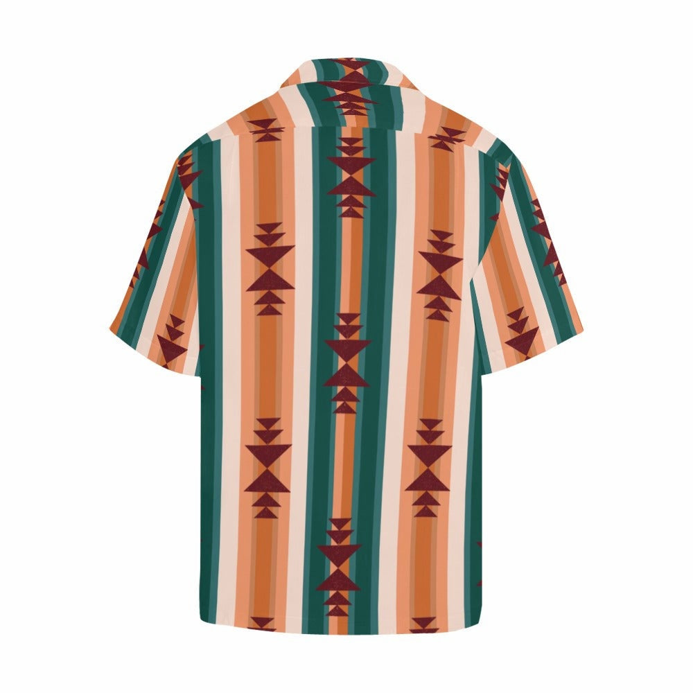 Cocoa Aztec Men's Western Camp Shirt