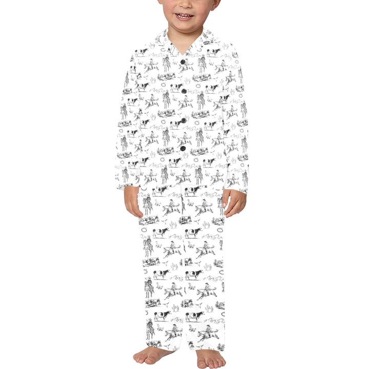 Ranch Life Boy's Western Pajama Set